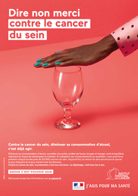 Affiche de la campagne contre les cancers du sein