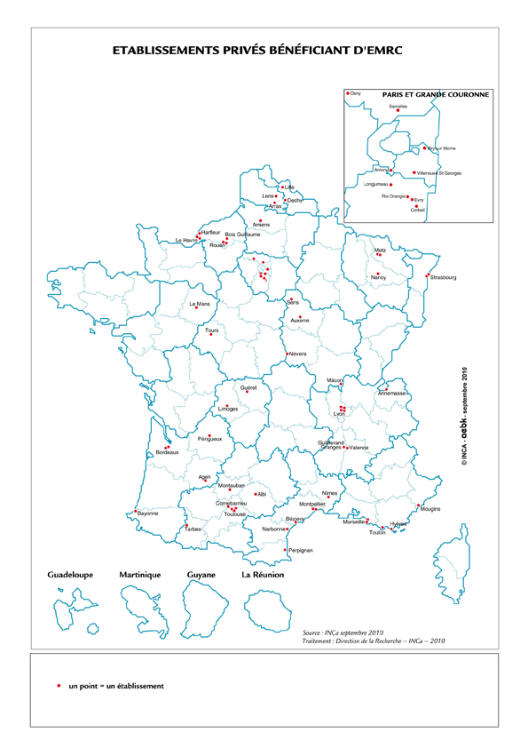 carte des EMRC privés