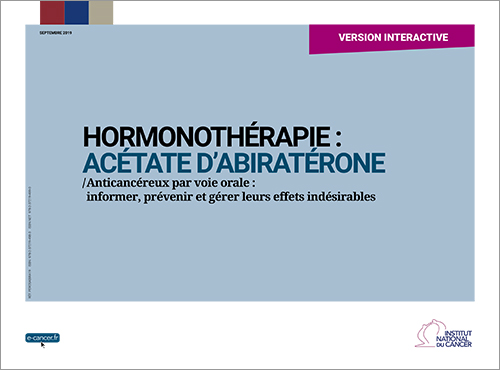 ACETATE D'ABIRATERONE